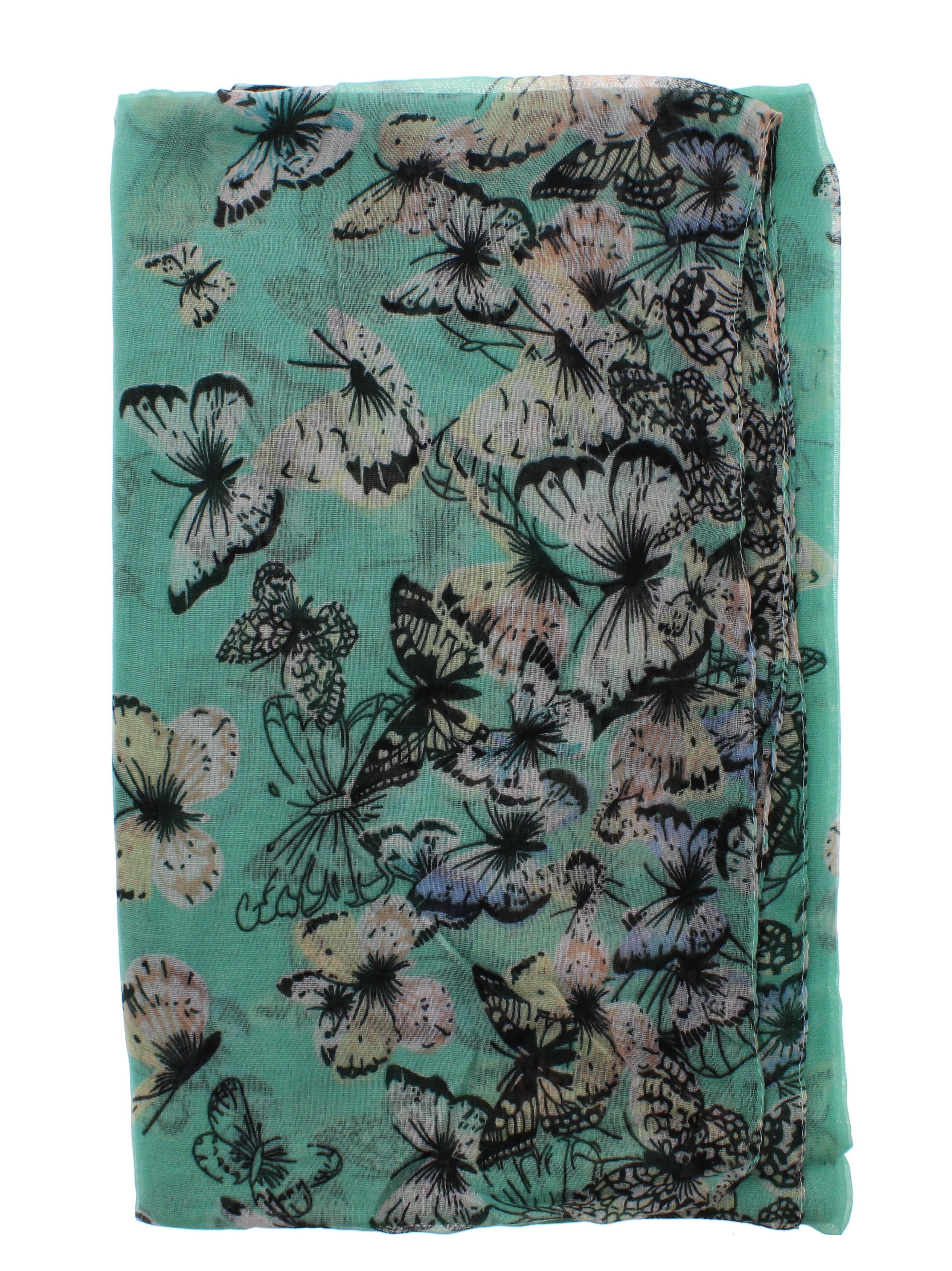 Butterfly Cluster Printed Scarves