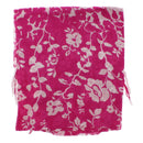 Floral Square Printed Scarves with Tassels
