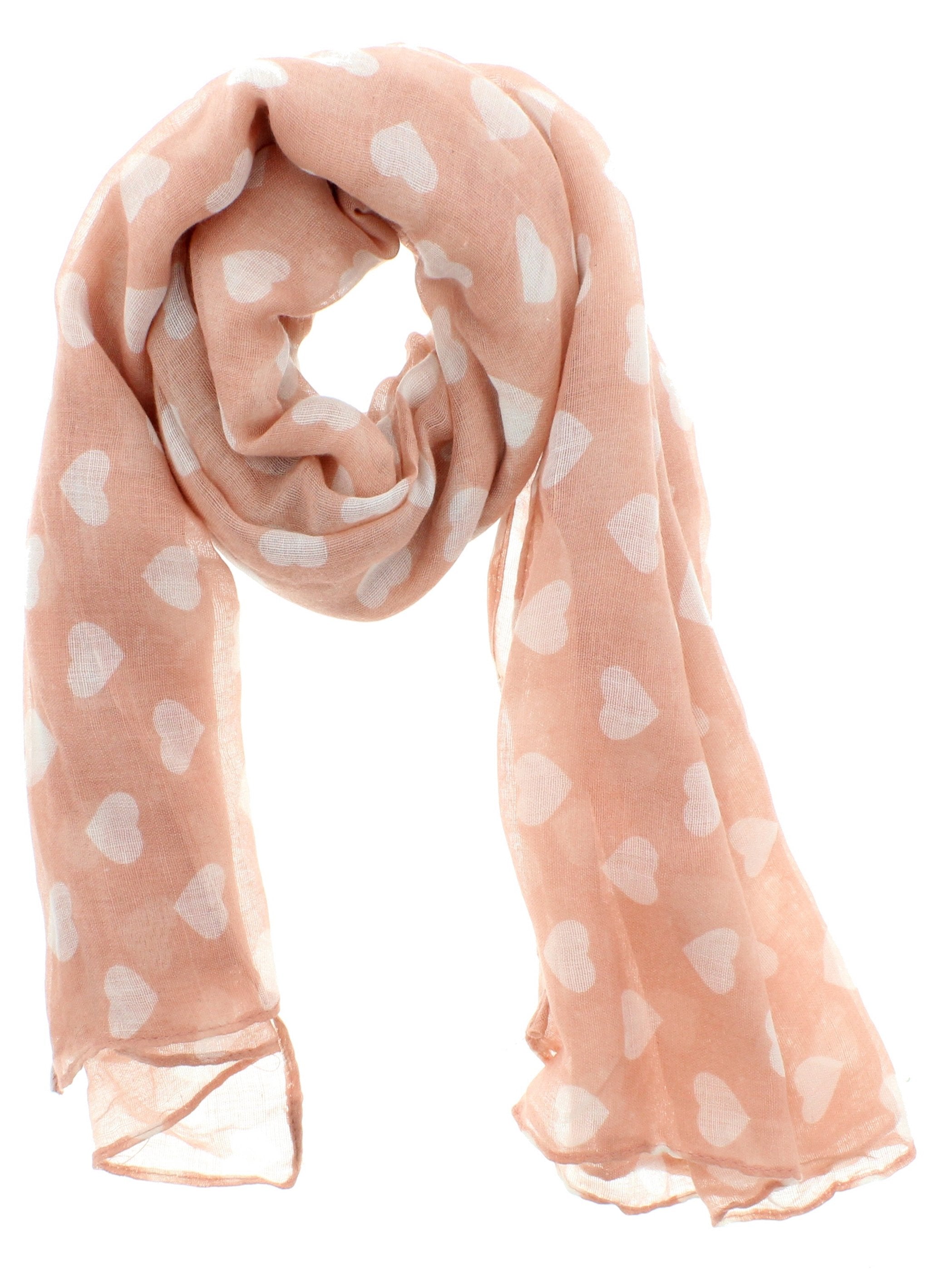 Heart Printed Scarves