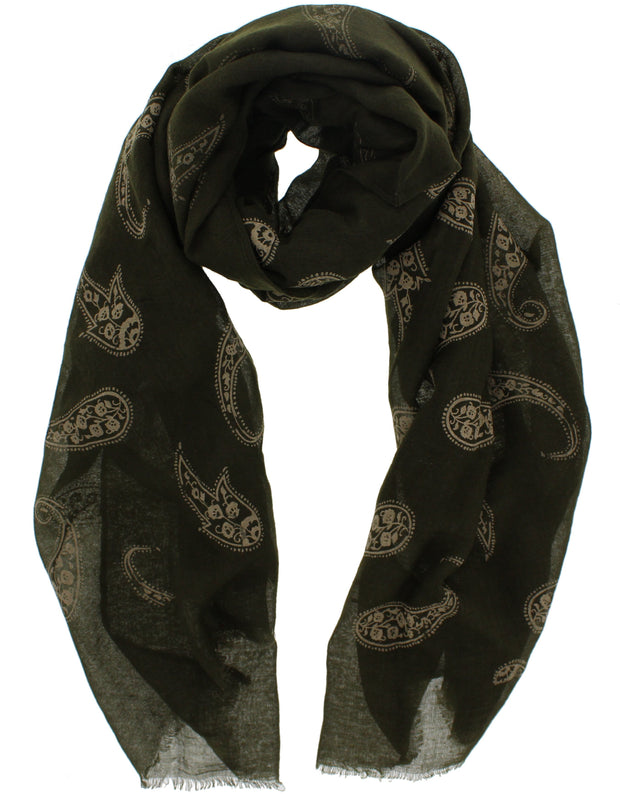 Paisley Print Scarf