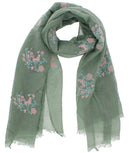 Flower Printed Scarves