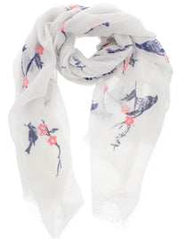 Bird Printed Scarves