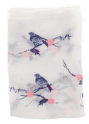 Bird Printed Scarves