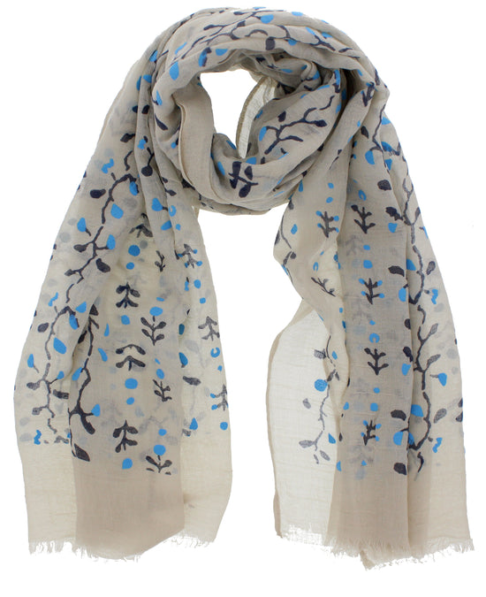 Leaf Printed Scarves