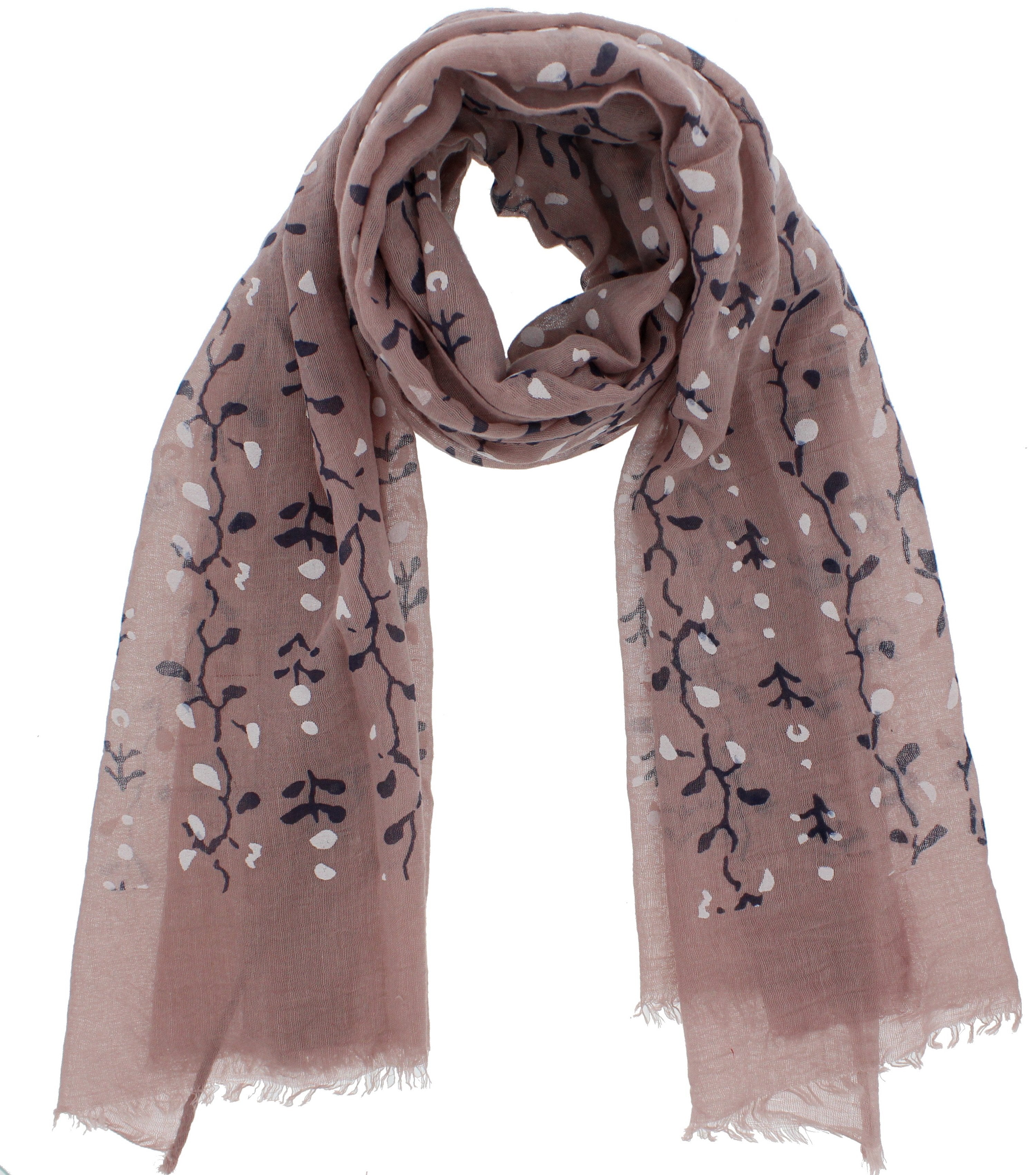 Leaf Printed Scarves