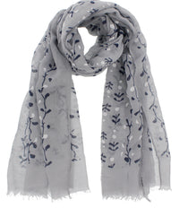 Leaf Printed Scarves