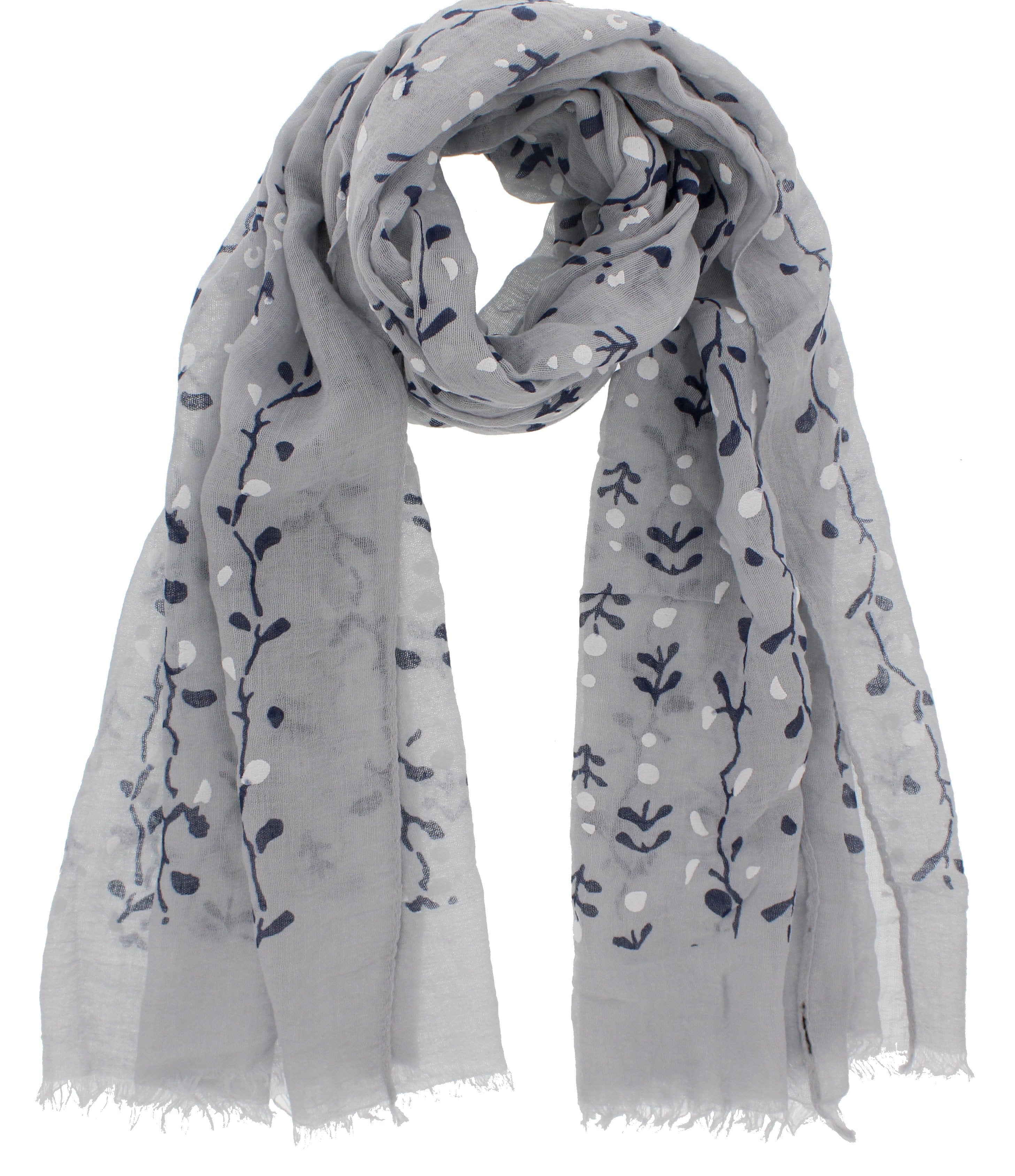 Leaf Printed Scarves