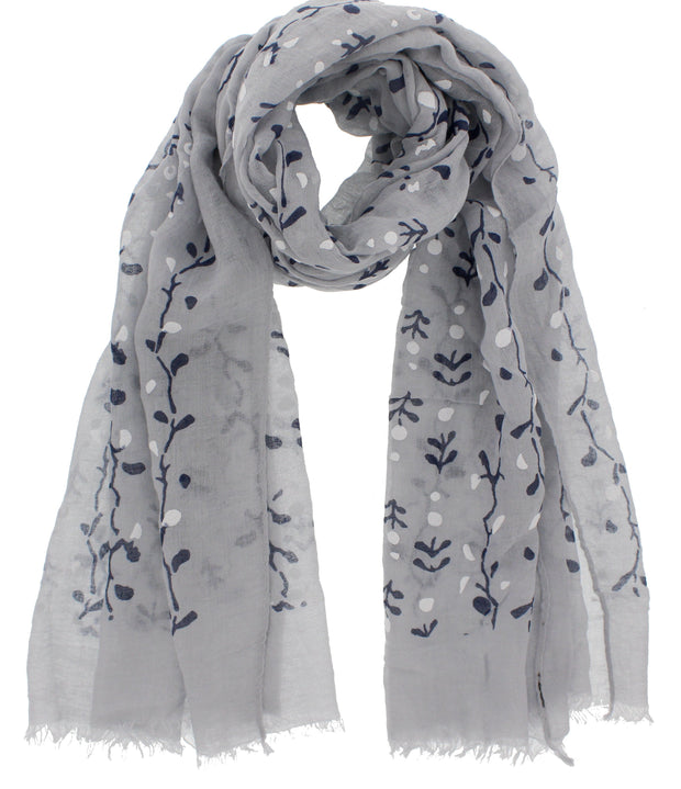 Leaf Print Scarf