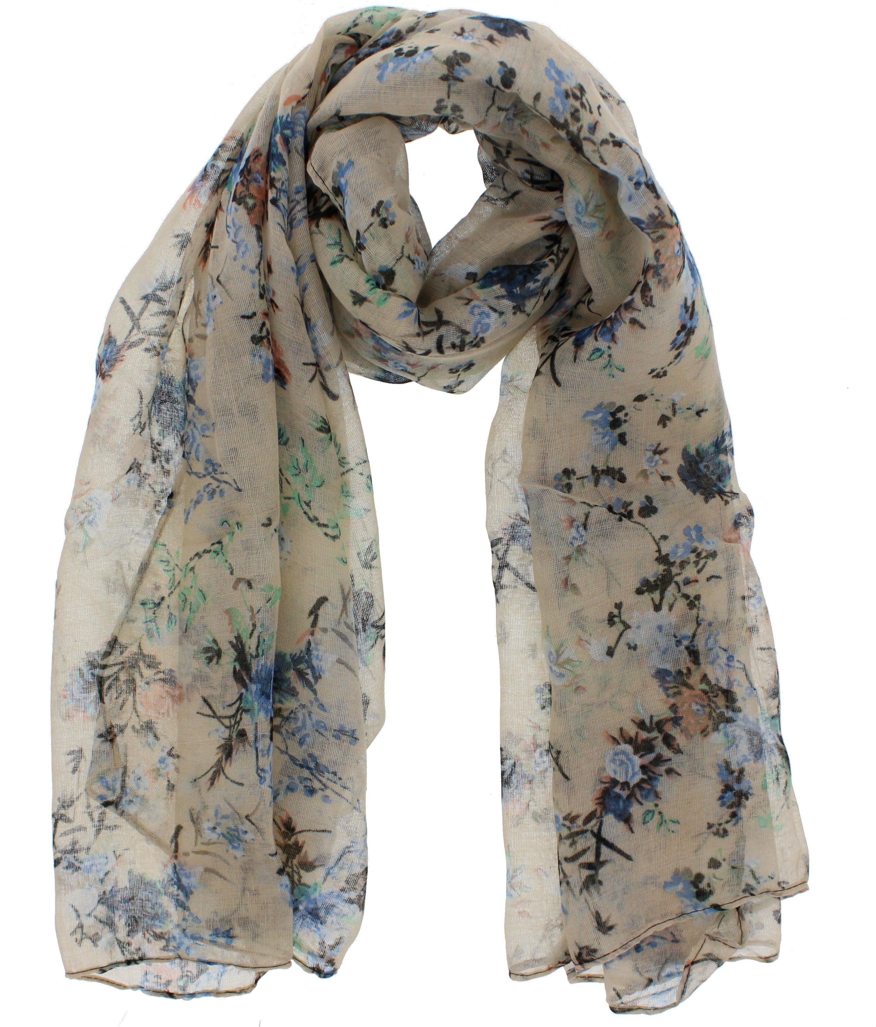 Floral Printed Scarves