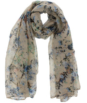 Floral Print Scarf