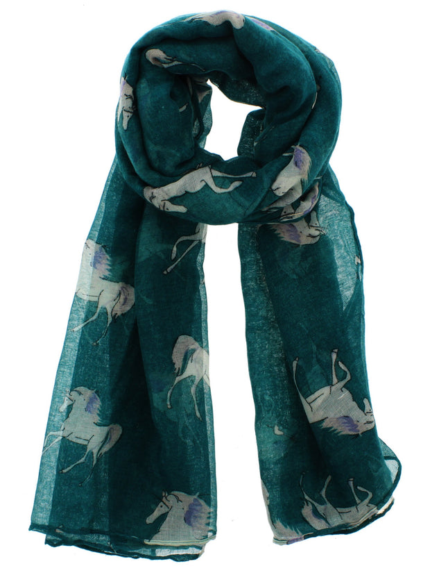 Unicorn Print Scarf