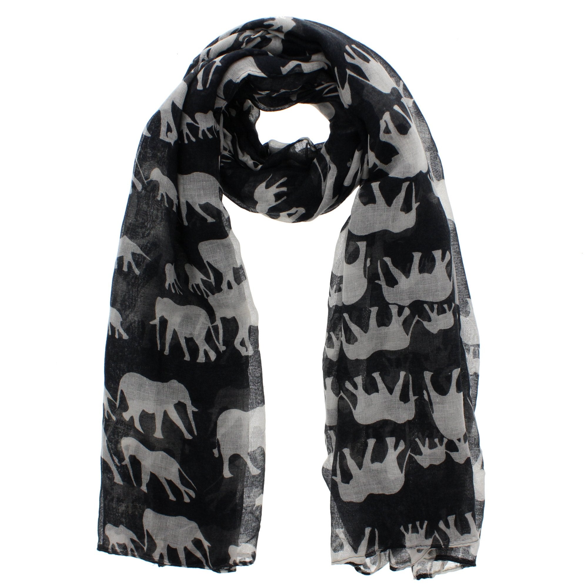 Elephant Printed Scarves