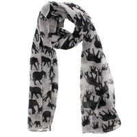 Elephant Printed Scarves