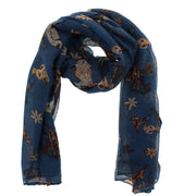 SCARF118BLUE