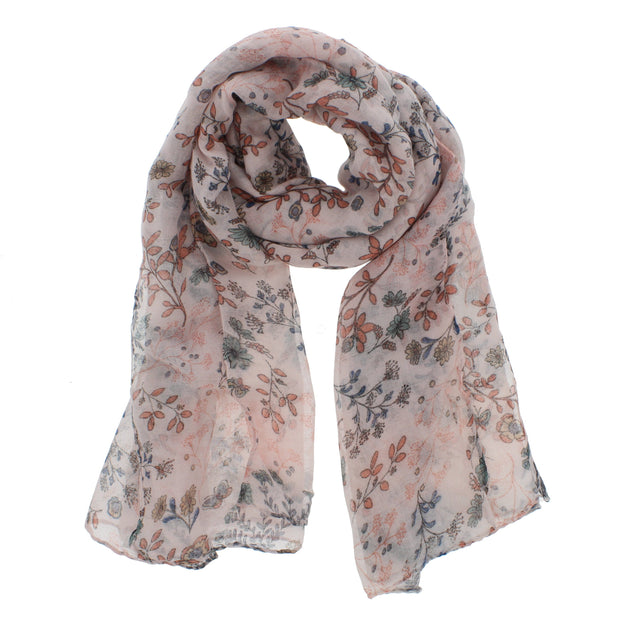 Floral Print Scarf