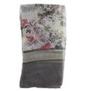 Floral Printed Scarves with Border