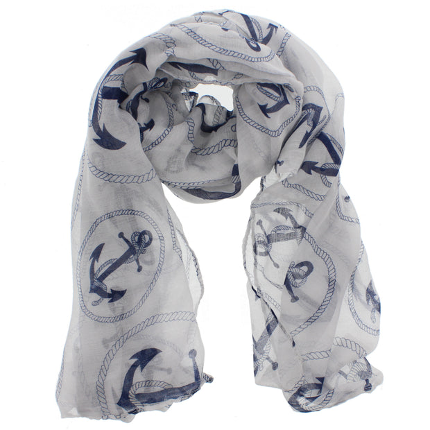 Anchor Print Scarf