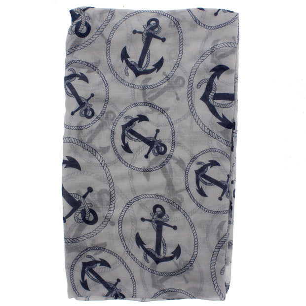 Anchor Print Scarf