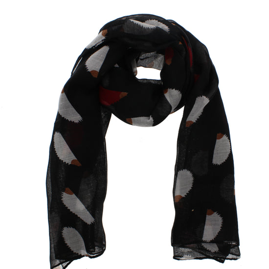 Hedgehog Printed Scarves