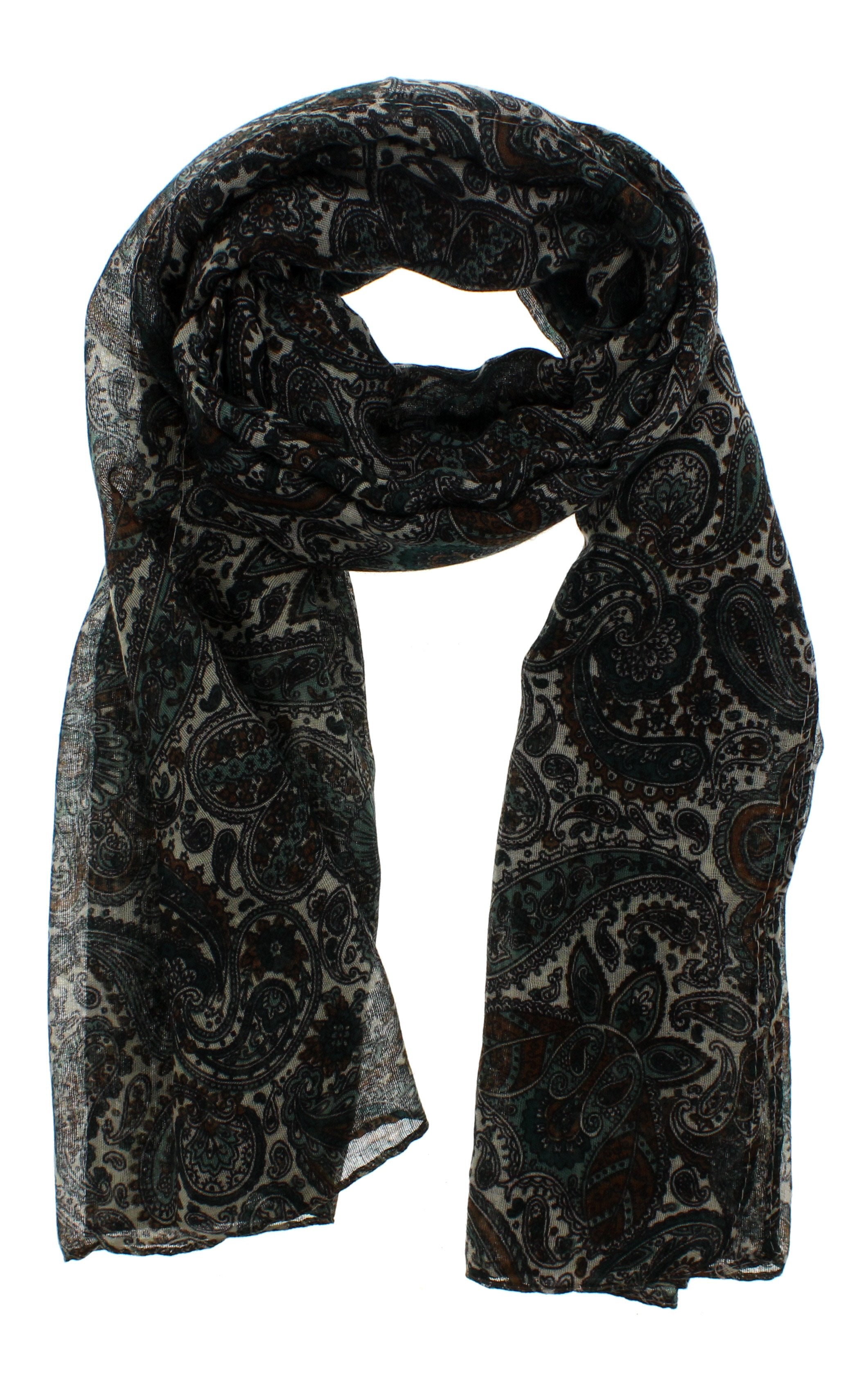 Paisley Printed Scarves