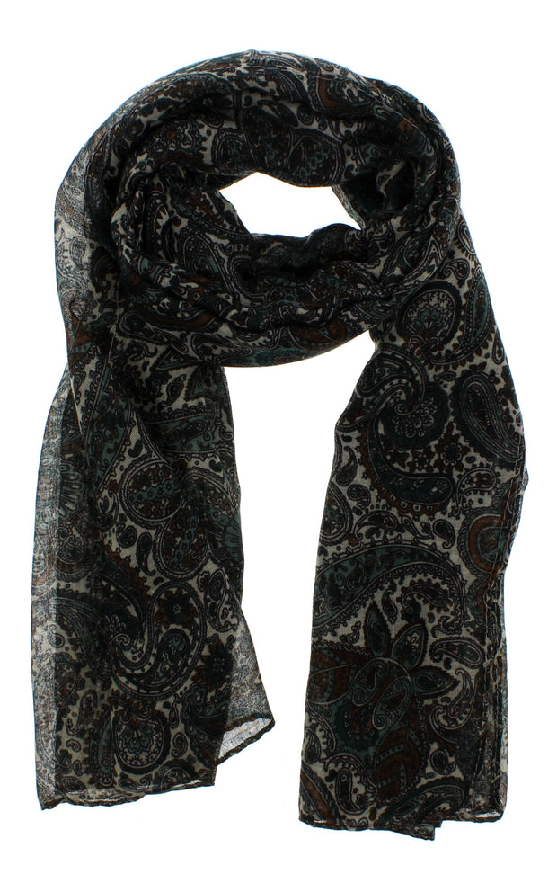 Paisley Print Scarf