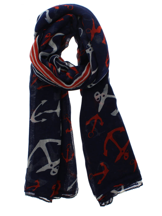 Anchor Printed Scarves