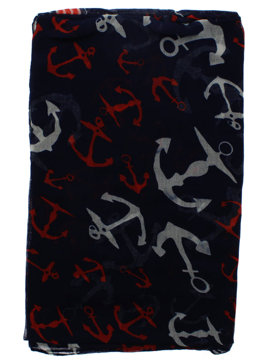 Anchor Printed Scarves