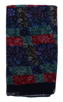 Checkered Floral Printed Scarves