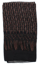 Weaved/ Interlaced Design Printed Scarves