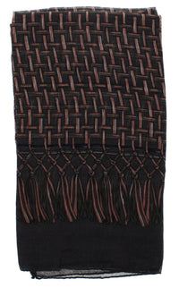 Weaved/ Interlaced Design Printed Scarves