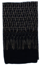 Weaved/ Interlaced Design Printed Scarves