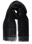 Detailed Paisley Printed Scarves