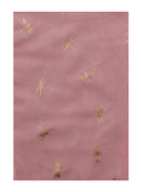 Small Gold Foil Dragonfly Print Scarves