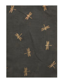 Small Gold Foil Dragonfly Print Scarves