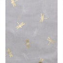 Small Gold Foil Dragonfly Print Scarves