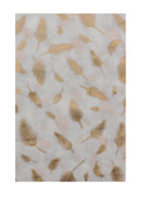 Rose Gold Foil Feather Printed Scarves