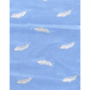 Silver Foil Mini Feathers Scarves