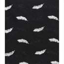Silver Foil Mini Feathers Scarves