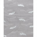 Silver Foil Mini Feathers Scarves