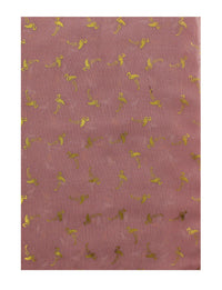 Gold Foil Flamingos Scarves