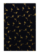 Gold Foil Flamingos Scarves