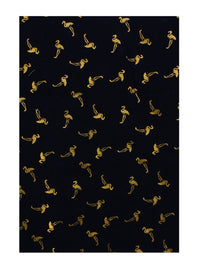 Gold Foil Flamingos Scarves
