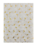 Gold Foil Flamingos Scarves