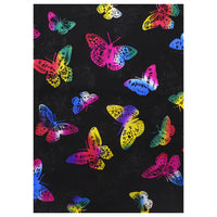 Large Rainbow Foil Butterflies Scarves