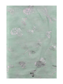 Silver Foil Butterflies Scarves
