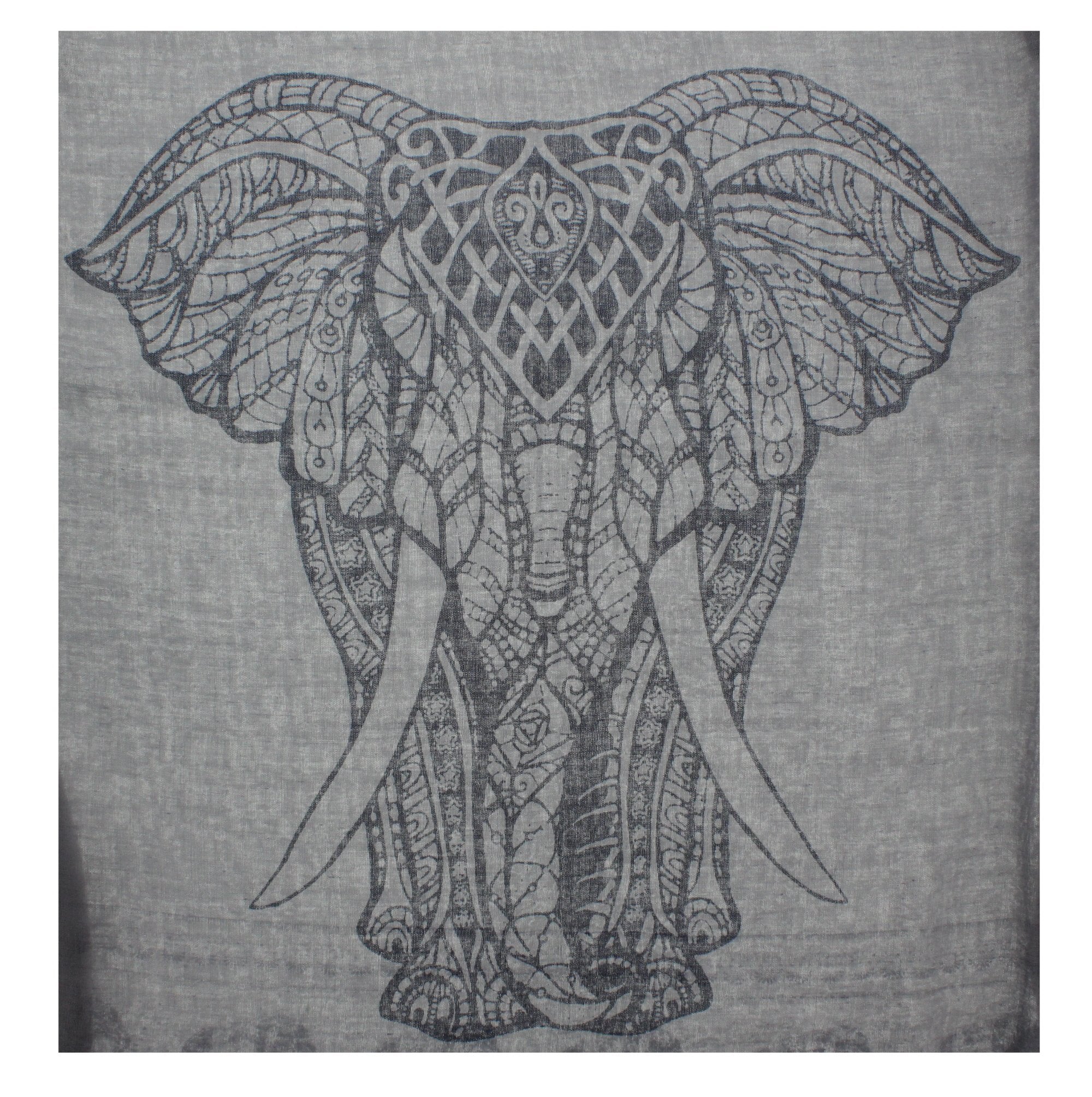 Elephant Printed Scarves