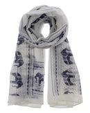 Elephant Printed Scarves