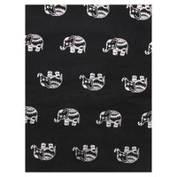 Silver Foil Elephants Scarves