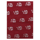 Silver Foil Elephants Scarves