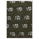 Silver Foil Elephants Scarves